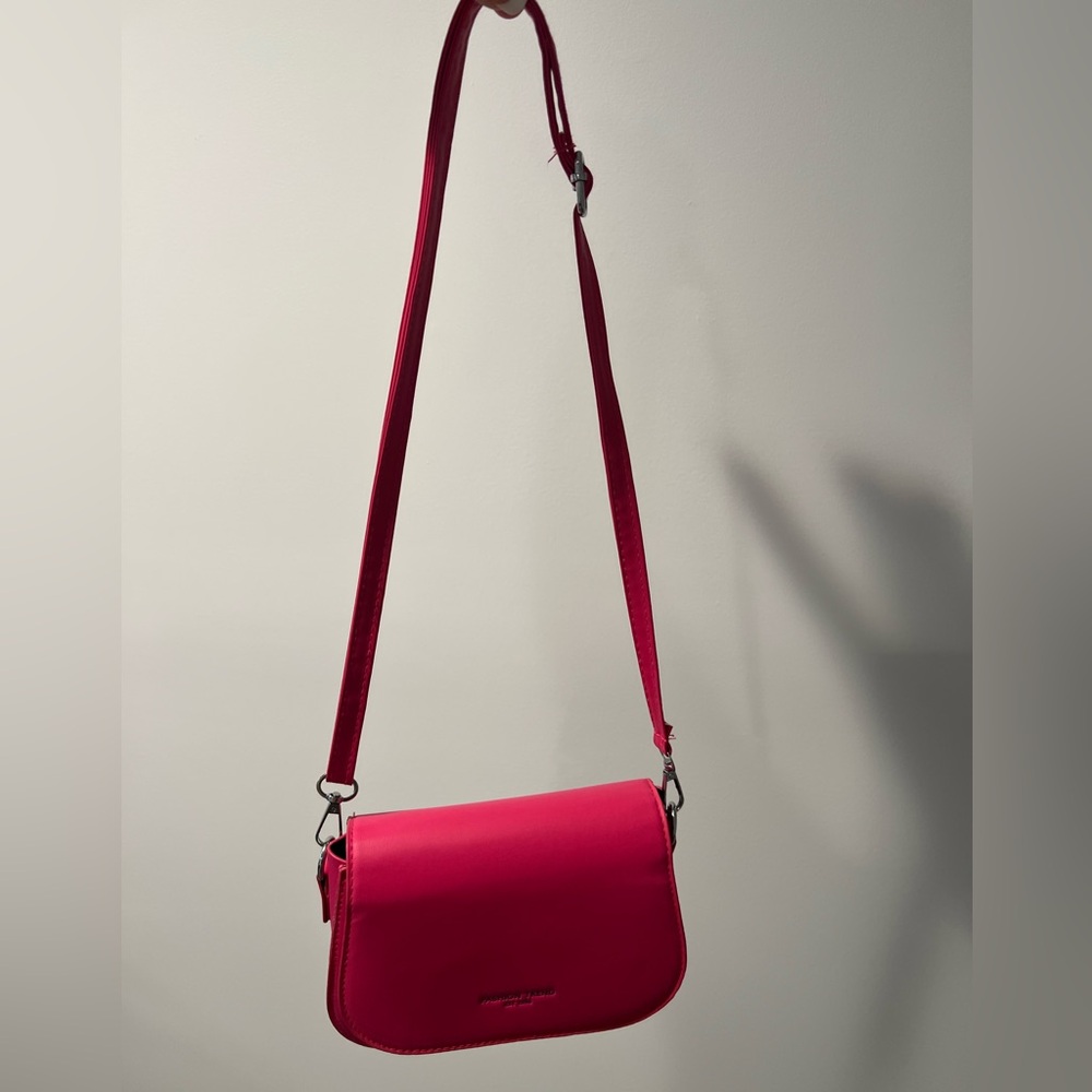 SHEIN Vibrant Pink Mini Crossbody Bag